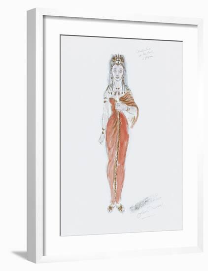 Designs for Cleopatra XXXIX-Oliver Messel-Framed Premium Giclee Print