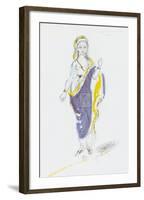 Designs for Cleopatra XXXVI-Oliver Messel-Framed Premium Giclee Print