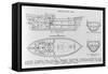 Designs for the "Fram", an Illustration from 'Farthest North' by Fridtjof Nansen, Published 1897-Norwegian School-Framed Stretched Canvas