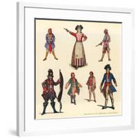 Designs for the Pirates of Penzance-George Sheringham-Framed Giclee Print