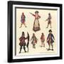 Designs for the Pirates of Penzance-George Sheringham-Framed Giclee Print