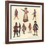 Designs for the Pirates of Penzance-George Sheringham-Framed Giclee Print