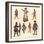 Designs for the Pirates of Penzance-George Sheringham-Framed Giclee Print