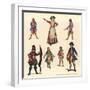 Designs for the Pirates of Penzance-George Sheringham-Framed Giclee Print