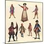 Designs for the Pirates of Penzance-George Sheringham-Mounted Giclee Print