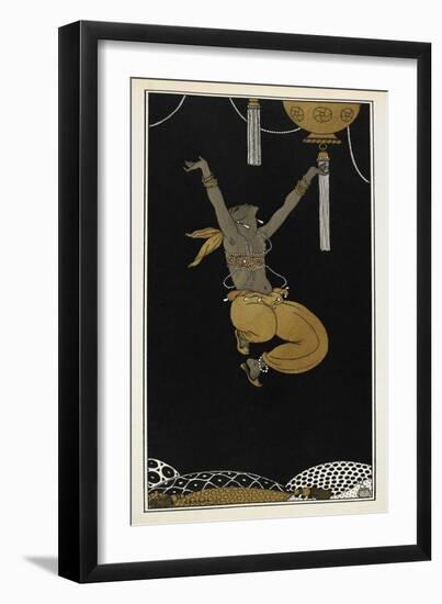 Designs On the Dances Of Vaslav Nijinsky-Georges Barbier-Framed Giclee Print