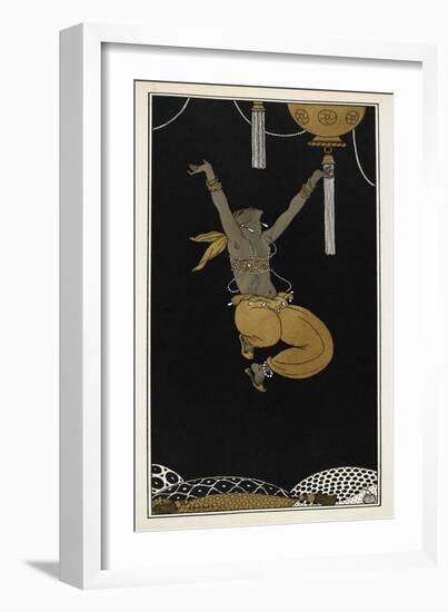 Designs On the Dances Of Vaslav Nijinsky-Georges Barbier-Framed Premium Giclee Print