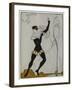 Designs On the Dances Of Vaslav Nijinsky-Georges Barbier-Framed Giclee Print