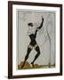 Designs On the Dances Of Vaslav Nijinsky-Georges Barbier-Framed Giclee Print