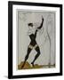 Designs On the Dances Of Vaslav Nijinsky-Georges Barbier-Framed Giclee Print