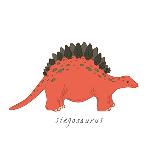 Dino Tyrannosaurus-Designs Sweet Melody-Art Print