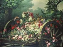 Abundance of Flowers-Desire De Keghel-Framed Stretched Canvas