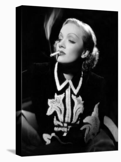 Desire, Marlene Dietrich, 1936-null-Stretched Canvas