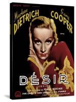 Desire, Marlene Dietrich, 1936-null-Stretched Canvas