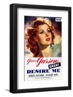 Desire Me, Greer Garson, 1947-null-Framed Photo