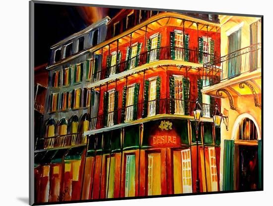 Desire Oyster Bar On Bourbon Street-Diane Millsap-Mounted Art Print