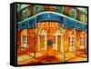 Desire Oyster Bar-Diane Millsap-Framed Stretched Canvas