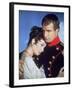 Desiree by Henry Koster with Jean Simmons, Marlon Brando (dans le role by Napoleon, 1954 (photo)-null-Framed Photo