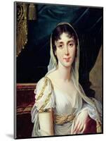 Desiree Clary Queen of Sweden, 1807-Robert Lefevre-Mounted Giclee Print