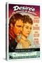 Desiree, Marlon Brando as Napoleon, Jean Simmons, (Spanish Poster Art), 1954-null-Stretched Canvas