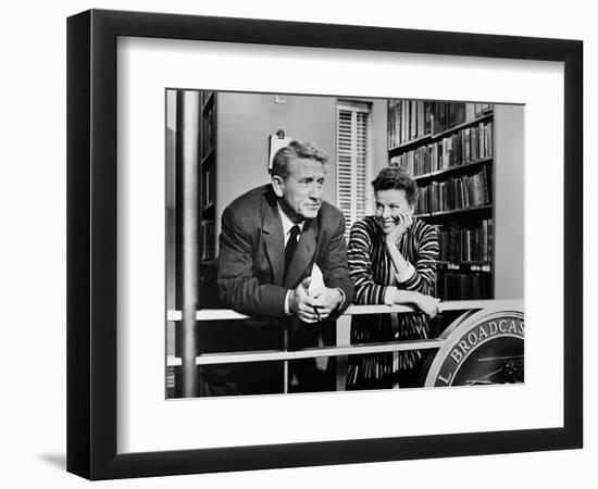 Desk Set, 1957-null-Framed Photographic Print