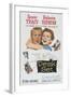 Desk Set, Spencer Tracy, Katharine Hepburn, 1957-null-Framed Art Print