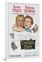 Desk Set, Spencer Tracy, Katharine Hepburn, 1957-null-Framed Art Print