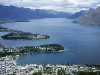 Queenstown Bay and the Remarkables, Otago, South Island, New Zealand-Desmond Harney-Framed Photographic Print