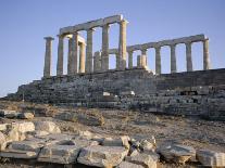 Temple of Poseidon, 5th Century, Sounion, Cape Sounion, Greece, Europe-Desmond Harney-Photographic Print