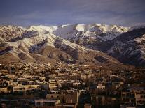 Towchal Range Behind the City, Tehran, Iran, Middle East-Desmond Harney-Framed Photographic Print