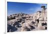 Desolate Canyon of Bisti Wilderness Area-John McAnulty-Framed Photographic Print