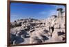 Desolate Canyon of Bisti Wilderness Area-John McAnulty-Framed Photographic Print