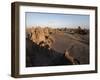 Desolate Landscape of Lac Abbe, Dotted with Limestone Chimneys, Djibouti, Africa-Mcconnell Andrew-Framed Premium Photographic Print