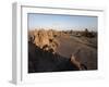 Desolate Landscape of Lac Abbe, Dotted with Limestone Chimneys, Djibouti, Africa-Mcconnell Andrew-Framed Premium Photographic Print