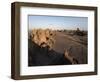 Desolate Landscape of Lac Abbe, Dotted with Limestone Chimneys, Djibouti, Africa-Mcconnell Andrew-Framed Photographic Print