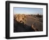 Desolate Landscape of Lac Abbe, Dotted with Limestone Chimneys, Djibouti, Africa-Mcconnell Andrew-Framed Photographic Print
