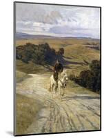 Desolate Roman Countryside-Enrico Coleman-Mounted Giclee Print