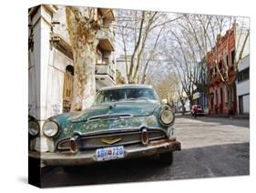 Desoto Station Wagon Car, Montevideo, Uruguay-Per Karlsson-Stretched Canvas