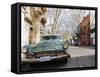 Desoto Station Wagon Car, Montevideo, Uruguay-Per Karlsson-Framed Stretched Canvas