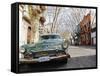 Desoto Station Wagon Car, Montevideo, Uruguay-Per Karlsson-Framed Stretched Canvas