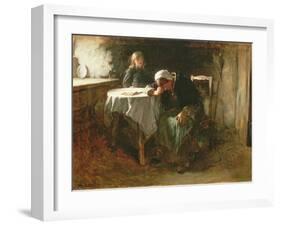 Despair, 1881-Frank Holl-Framed Giclee Print