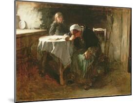 Despair, 1881-Frank Holl-Mounted Giclee Print