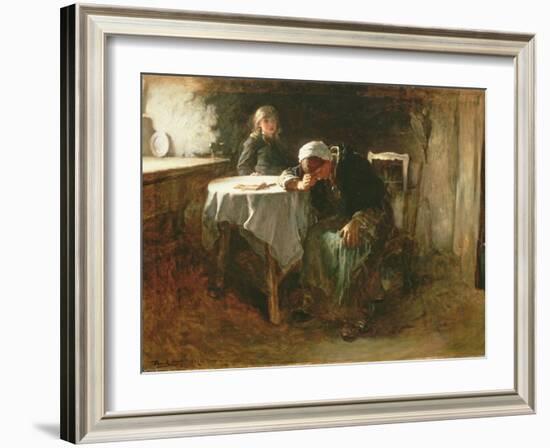 Despair, 1881-Frank Holl-Framed Giclee Print