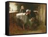 Despair, 1881-Frank Holl-Framed Stretched Canvas