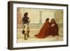 Despatch from Trebizond; 'Some news is come that turns their countenances' - Shakespeare-Henry Wallis-Framed Giclee Print