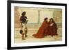 Despatch from Trebizond; 'Some news is come that turns their countenances' - Shakespeare-Henry Wallis-Framed Giclee Print