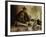 "Despatches - Is He Mentioned", 1917-Edgar Bundy-Framed Giclee Print