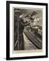 Despatching News of the United States Fleet-null-Framed Giclee Print