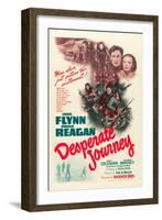 Desperate Journey, 1942-null-Framed Art Print