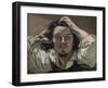 Desperate, Self-Portrait, 1841-Gustave Courbet-Framed Giclee Print